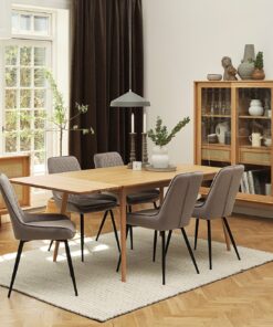 Køb Rota - Spisebord i eg med mulighed for tillægsplader