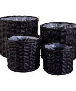 Køb Bogor kurve sort 4 styks online billigt møbel