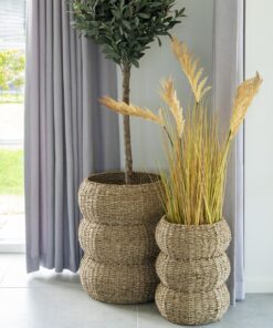 Køb Sarba - Kurvesæt i natur søgræs online billigt møbel