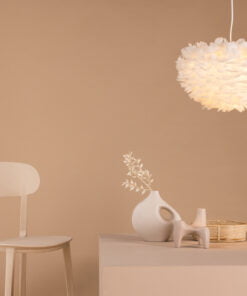 Køb Nitexx - Pendel i hvid  kunstfjer