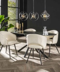 Køb Sleek - Spisebord med keramisk topplade