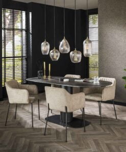 Køb Sleek - Spisebord med keramisk topplade