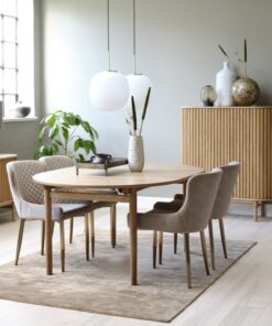 Køb Retiro - Spisebord i eg med 1 tillægsplade online billigt møbel