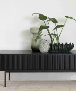 Køb Cartago - TV-bord i sort eg online billigt møbel