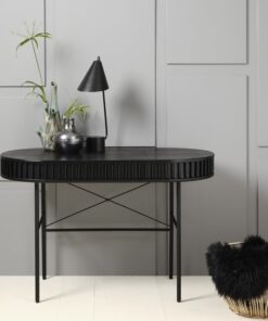 Køb Cartago - Skrivebord i sort eg online billigt møbel