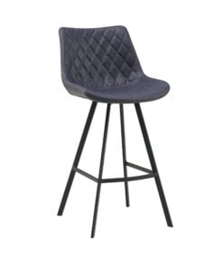 Køb Bowie barstol blå online billigt møbel