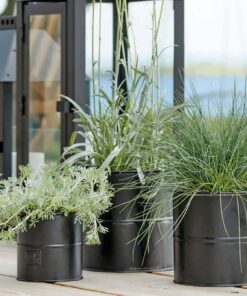 Køb Maceta - Urtepotte i sort metal