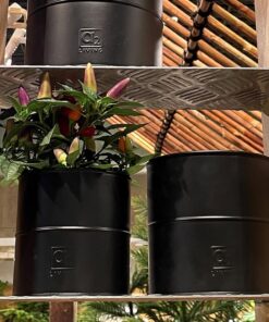 Køb Maceta - Urtepotte i sort metal