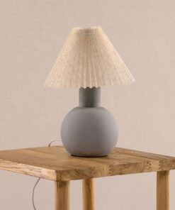 Køb Colmax- Bordlampe i grå beton online billigt møbel