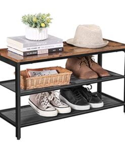 Køb Skobænk med trådhylder 80 cm online billigt møbel