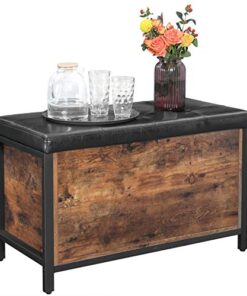 Køb Skobænk med lædersæde 80 cm online billigt møbel