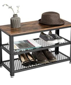 Køb Skobænk med trådhylder 73 cm online billigt møbel