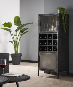 Køb Herrero - Vinreol i patineret metal online billigt møbel