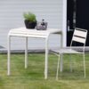 Køb Korfa - Cafebord i hvid aluminium