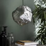 Køb Rock - Loftlampe i forkromet glas Levering med pære(r) online billigt møbel