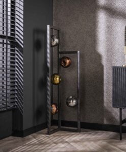 Køb Triblet - Gulvlampe med fem glaskupler Levering uden pære online billigt møbel