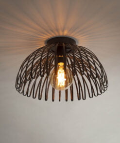 Køb Bendy - Plafond lampe i metal Levering med pære(r) online billigt møbel