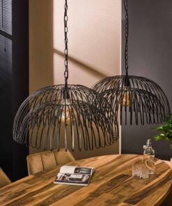 Køb Bendy - Loftlampe med to skærme i metal Levering med pære(r) online billigt møbel