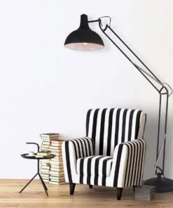 Køb Roxy - Arkitekt gulvlampe i sort metal online billigt møbel
