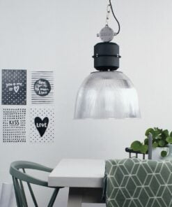 Køb Danko - pendel i metal og plastic skærm online billigt møbel