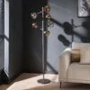 Køb Molecule - Gulvlampe med tre mixede glasfarver Levering med pære(r) online billigt møbel