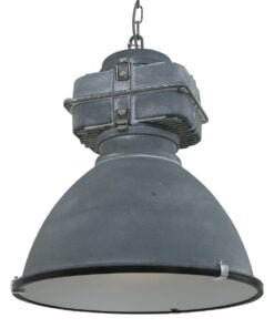 Køb Bale - industri loftlampe i grå eller sort metal