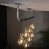 Køb Loftlampe til otte hængende pærer Levering med pære(r) online billigt møbel
