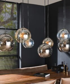 Køb Multi-A - Loftlampe med tre farver og tre størrelse glaskupler Levering med pære(r) online billigt møbel
