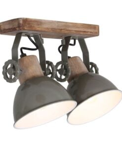 Køb Bates - spotlampe med to skærme i fem forskellige finish Metal - grøn online billigt møbel