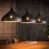Køb Perfora - Loftlampe i sort-brun metal online billigt møbel