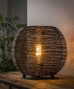 Køb Nicco - Bordlampe i sort nikkel