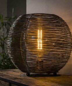 Køb Nicco - Bordlampe i sort nikkel