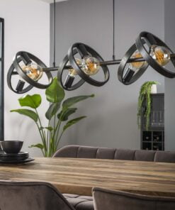 Køb Angulo - Loftlampe med seks skærme Levering uden pære online billigt møbel