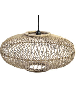 Køb Loftslampe Brun Bambus (56 x 56 x 28 cm) online billigt møbel