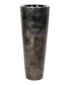 Køb Vase i fiber 90 cm høj (36.5 x 36.5 x 90 cm) online billigt møbel