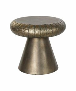 Køb Sofabord bronchefarve i metal (55 x 55 x 48 cm) online billigt møbel