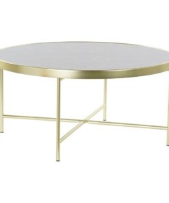 Køb Sofabord DKD Home Decor Krystal Stål (82 x 82 x 40 cm) online billigt møbel