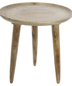 Køb Sofabord mangotræ brun (45.5 x 45.5 x 54.5 cm) online billigt møbel