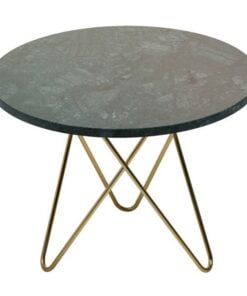 Køb Lille serveringsbord i marmor (45 x 45 x 35 cm) online billigt møbel