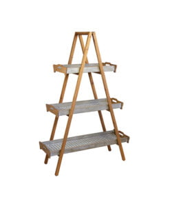 Køb Pyramid reol (100 x 36 x 149 cm) online billigt møbel