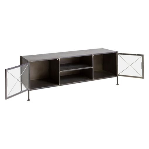 Køb TV bord eller kommode i jern (131 x 40 x 49 cm) online billigt møbel