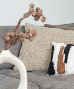 Køb Arucas - Pude i gråbrunt stof