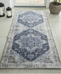 Køb Arona - Løber i blå polyester