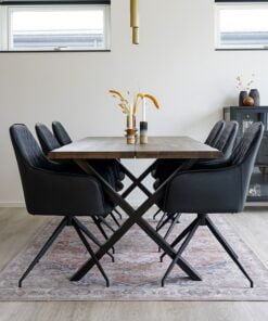 Køb Arona - Tæppe i blå-orange polyester