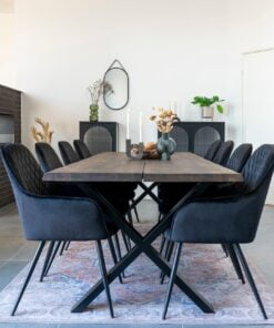 Køb Arona - Tæppe blå-orange polyester