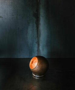 Køb Brun kobberlampe gulvlampe 25 cm Nej Nej online billigt møbel