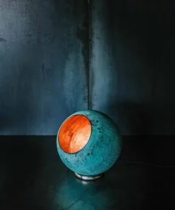 Køb Oxideret kobberlampe gulvlampe 35 cm Nej Nej online billigt møbel