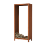 Køb Brændeholder 40x80x180 cm cortenstål online billigt møbel