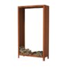 Køb Brændeholder 40x100x180 cm cortenstål online billigt møbel
