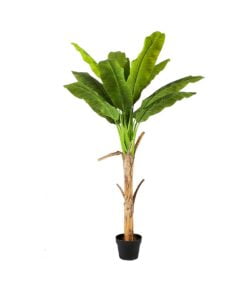 Køb Bananpalme 150 cm med 12 blade online billigt møbel